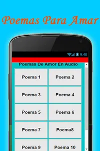 Poemas De Amor En Audio Poesía screenshot 6