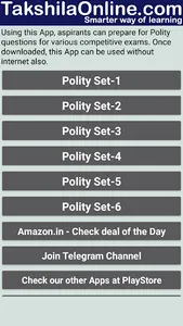 Indian Polity - Indian Constit screenshot 1