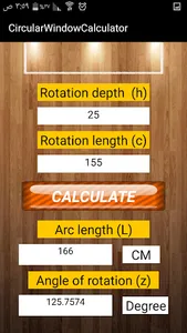 CircularWindowCalculator screenshot 9