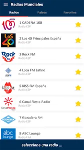 Radios Mundiales screenshot 2