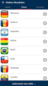 Radios Mundiales screenshot 3