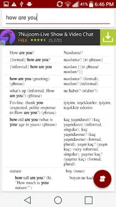 Turkish English Offline Dictio screenshot 5
