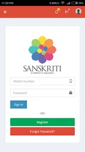 MSanskriti Parent Portal screenshot 0