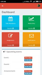 MSanskriti Staff Portal screenshot 1