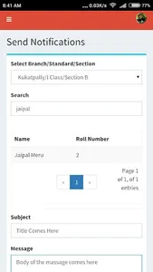 MSanskriti Staff Portal screenshot 5