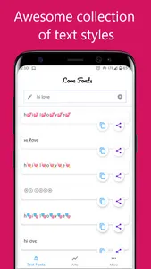 Love Fonts screenshot 0