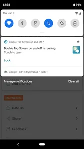 Double Tap Screen on and off screenshot 2