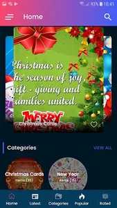 100+ Christmas Greeting Cards screenshot 0