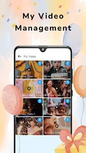 Birthday Video Maker & Music screenshot 4