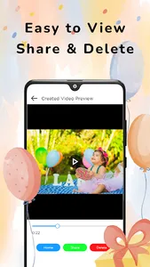 Birthday Video Maker & Music screenshot 5