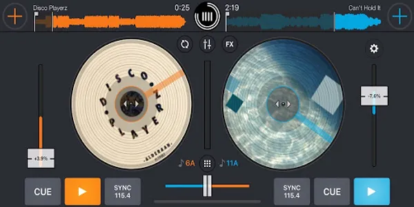 Virtual DJs Mixer Studio 8 screenshot 1
