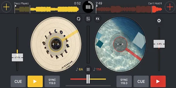 Virtual DJs Mixer Studio 8 screenshot 2
