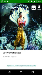 Lord Krishna HD Wallpapers screenshot 1