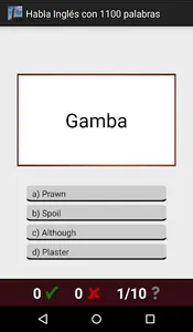 Habla Inglés con 1100 palabras screenshot 13