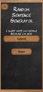 Random Sentence Generator screenshot 3