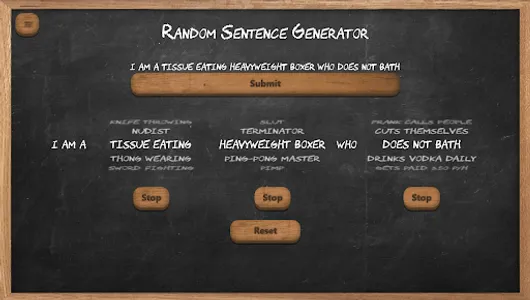 Random Sentence Generator screenshot 5