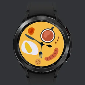 Breakfast Time Watch Face screenshot 1
