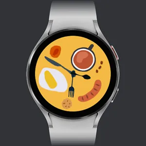 Breakfast Time Watch Face screenshot 2