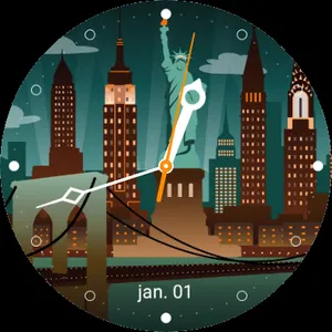 NewYork Watch Face screenshot 15