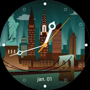 NewYork Watch Face screenshot 16
