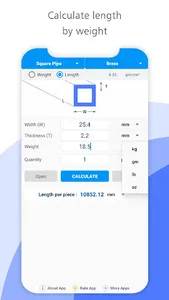 Quick Metal Weight Calculator screenshot 4