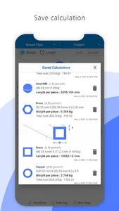 Quick Metal Weight Calculator screenshot 6