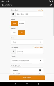 Aptus Marketing Life Quote screenshot 7