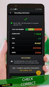 VIN Number Check - APU screenshot 1