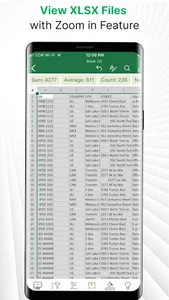 Xlsx File Reader & Xls Viewer screenshot 21
