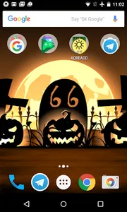 Halloween live wallpaper screenshot 0