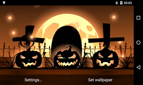 Halloween live wallpaper screenshot 11