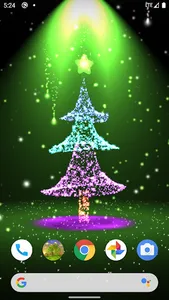 Christmas tree live wallpaper screenshot 10