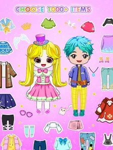 Fashion Famous - Doll Dress Up screenshot 0