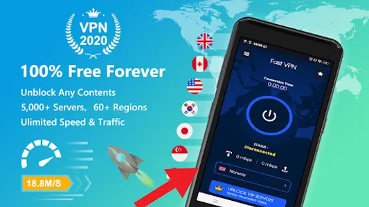 Fast Vpn 2023 |  Secure VPN screenshot 1