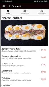 Iwi ' s Pizza screenshot 1