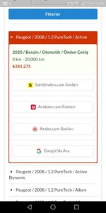 Araba Kaç Para - Araba değeri screenshot 2