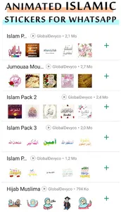 Animated Islamic WastickerApp screenshot 0
