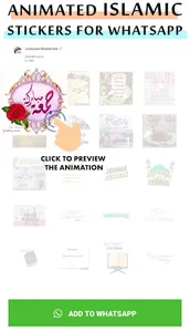 Animated Islamic WastickerApp screenshot 2
