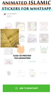 Animated Islamic WastickerApp screenshot 3