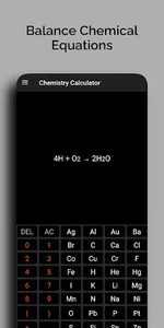 Chemistry Calculator screenshot 2