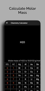 Chemistry Calculator screenshot 3