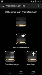 Arbeitstagebuch-Pro screenshot 0