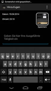 Arbeitstagebuch-Pro screenshot 2