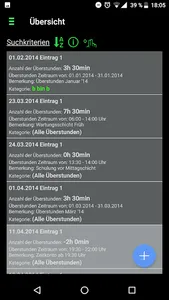 Überstunden Pro (Alpha) screenshot 6