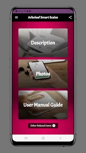arboleaf smart scale guide app screenshot 0