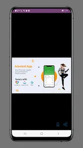 arboleaf smart scale guide app screenshot 2