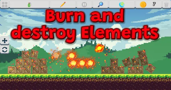 2D Physics Sandbox screenshot 5