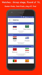 Football World Cup 2018 screenshot 4