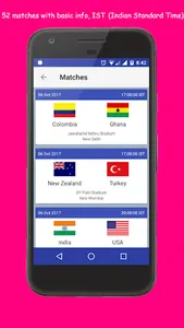 U-17 Football World Cup India screenshot 5