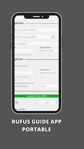 Rufus for Android Hint screenshot 1
